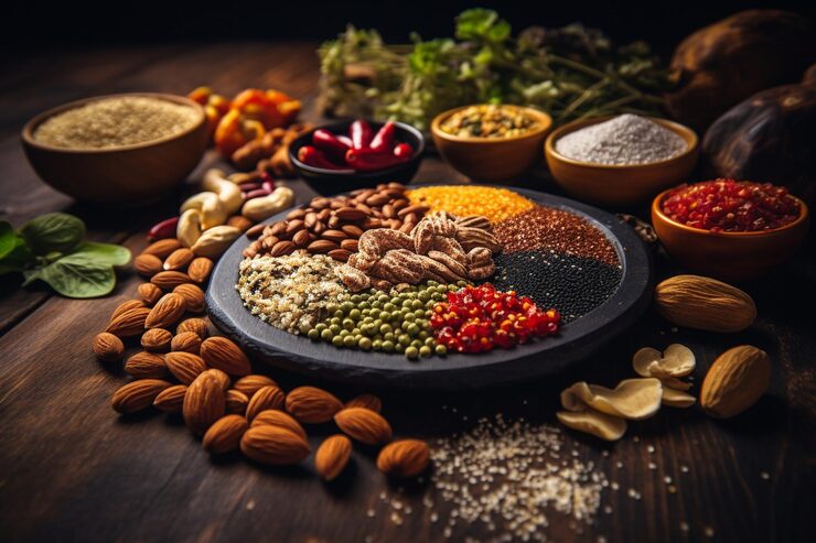ingredients healthy foods selection_974629 504290